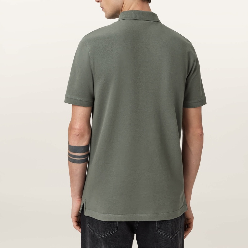 ALLSAINTS Reform Short Sleeve polo | Gastor Green | XL - Picture 2 of 6